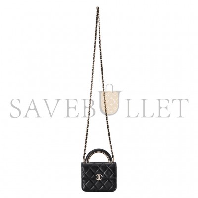 CHANEL 22A HANDLE MINI PLAP BGA AP2845 (12*10*7cm)